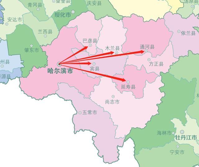 【黑龙江省哈尔滨市延寿县近期新增本土确诊7例,哈尔滨延寿乡镇地图】