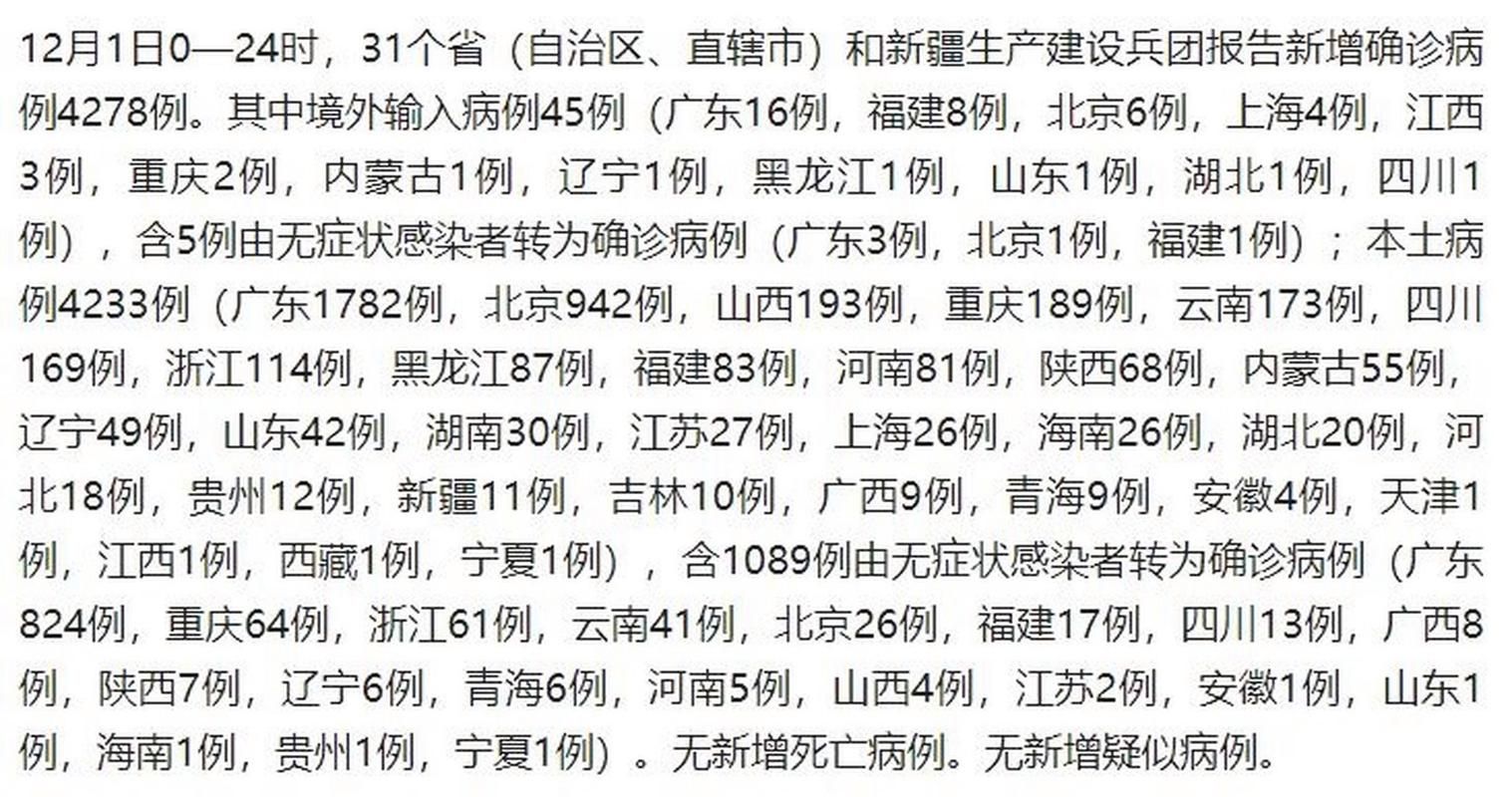 31省份新增7例死亡病例及13例无症状/我国新增死亡病例