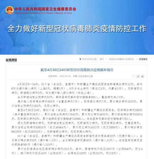 【4地新增核酸阳性24例,4日31省新增病例】