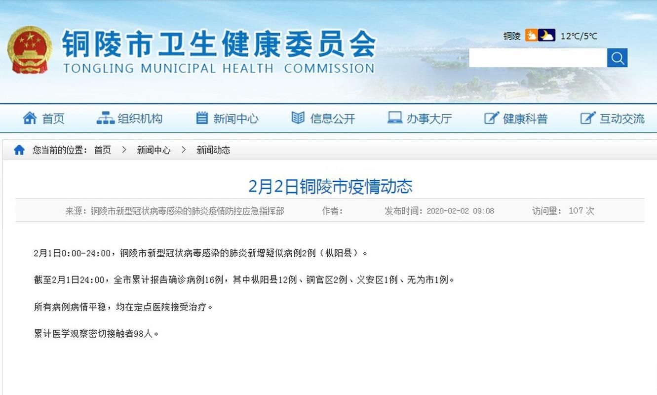 枞阳县核酸阳性已爆发15地/枞阳发现疑似病例