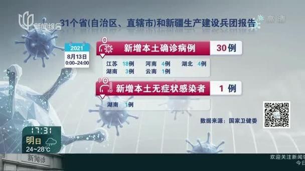 31个省份增30例本土确诊/31个省新增本土病例
