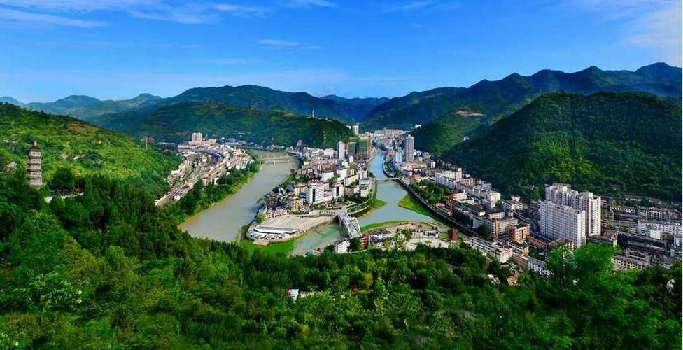 陕西汉中略阳县新增5例本土确诊，涉及湖南邵阳邵东_汉中略阳县城图片