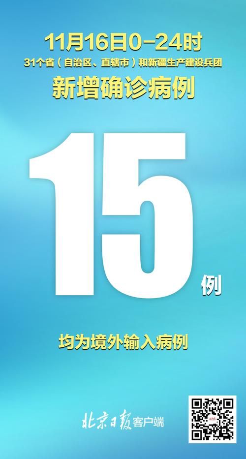  全国新增15例均为境外输入:31省区市新增15例确诊均为境外输入