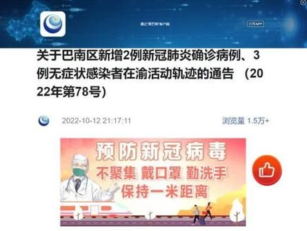 一张图看懂南岸区近1天病例通报/南岸区发现新型肺炎