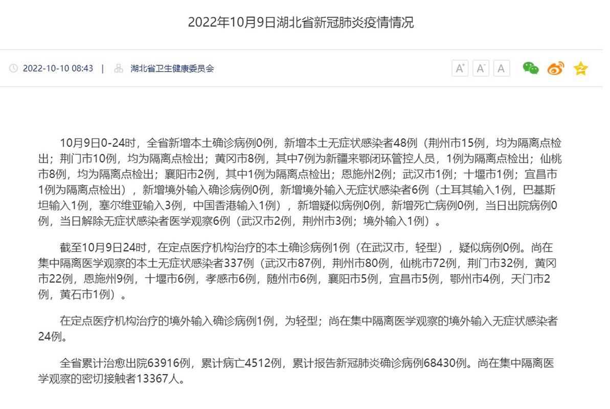 【仙桃市首例核酸阳性来源公布_仙桃疑似病例】