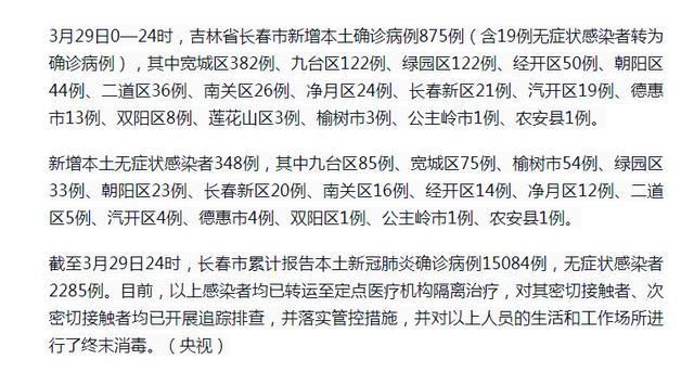  昨日吉林长春公主岭最新消息疫情:长春公主岭今天多大